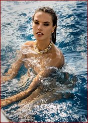 Alessandra Ambrosio Fully Naked At Largest Celebrities Archive